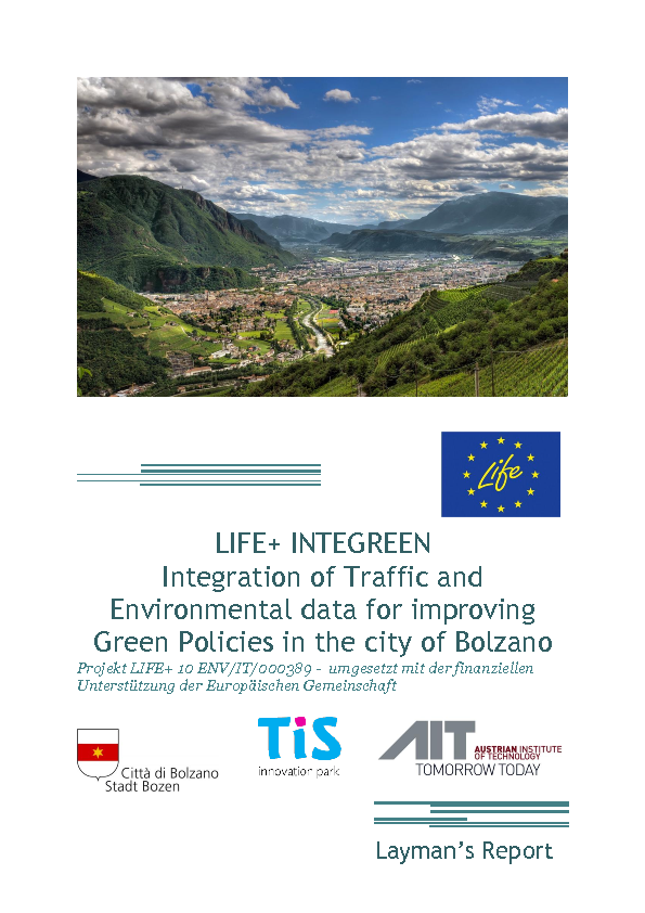 LIFE+ Projekt INTEGREEN Bozen